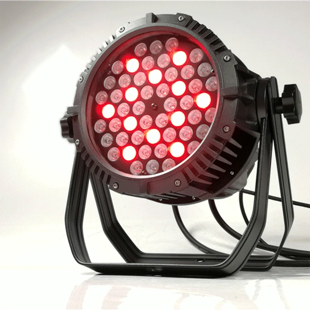 

4pcs/lot 54x3w waterproof led par lights rgbw 3w led DMX512 outdoor waterproof light IP65 stage dj light