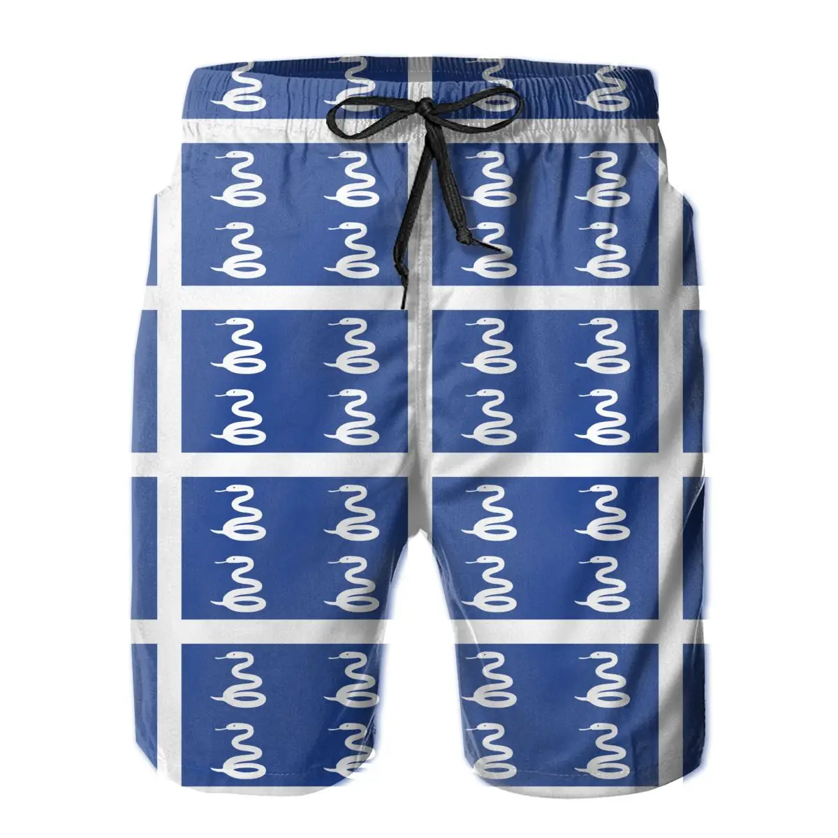 

Causal Short Breathable Quick Dry Humor Graphic Flags of the regions of France Casual Snake Flag Of Martinique Hawaii Pants