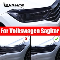 for volkswagen sagitar accessories headlight protective film blackened car goods film repair scratches paint protection film