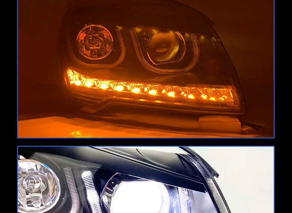 Фары для KIA Sportage 2007-2013 DRL дневные ходовые огни головная лампа светодиодный Биксеноновая лампа Противотуманные фары тюнинг автомобильные аксессуары