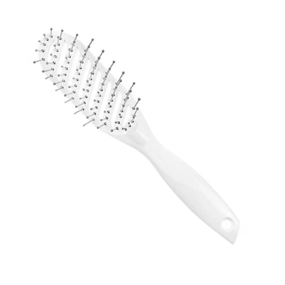 

1Pc Creative Curved Shaped Comb Delicate Hairdressing Styling Comb for Ladies Girls (White)