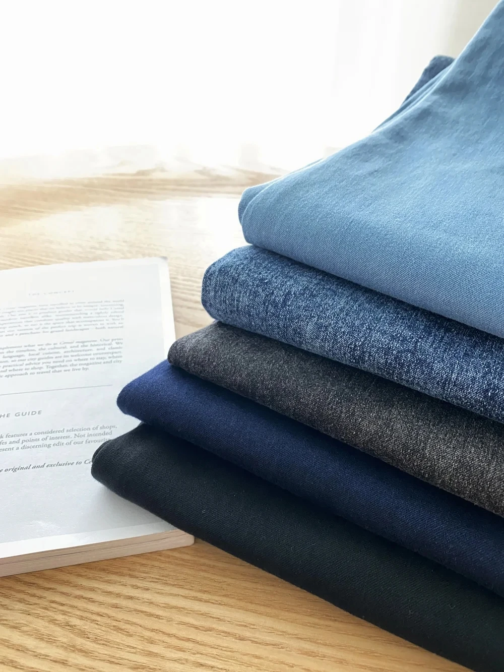 Эластичные джинсы женские брюки с завышенной талией для мам джинсовые