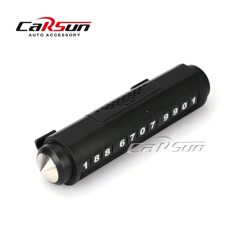 

Carsun Styling Temporary Parking Card Phone Number Plate Telephone Number Car Park Stop In Car-Styling Automobile Accessories