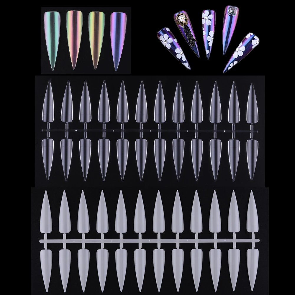 120 шт. полки для дизайна ногтей накладные ногти лак цветная акриловая диаграмма