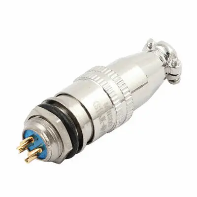 

XS10JK-4P AC 250V 3A 9 мм резьба металлическая панель авиационный соединитель Адаптер