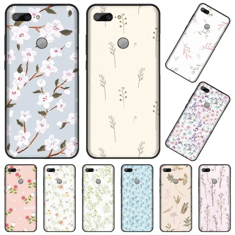 Diasy цветы розовый ретро Мягкий Силиконовый ТПУ чехол для телефона Huawei Honor 7C 7A 8X 8A 9