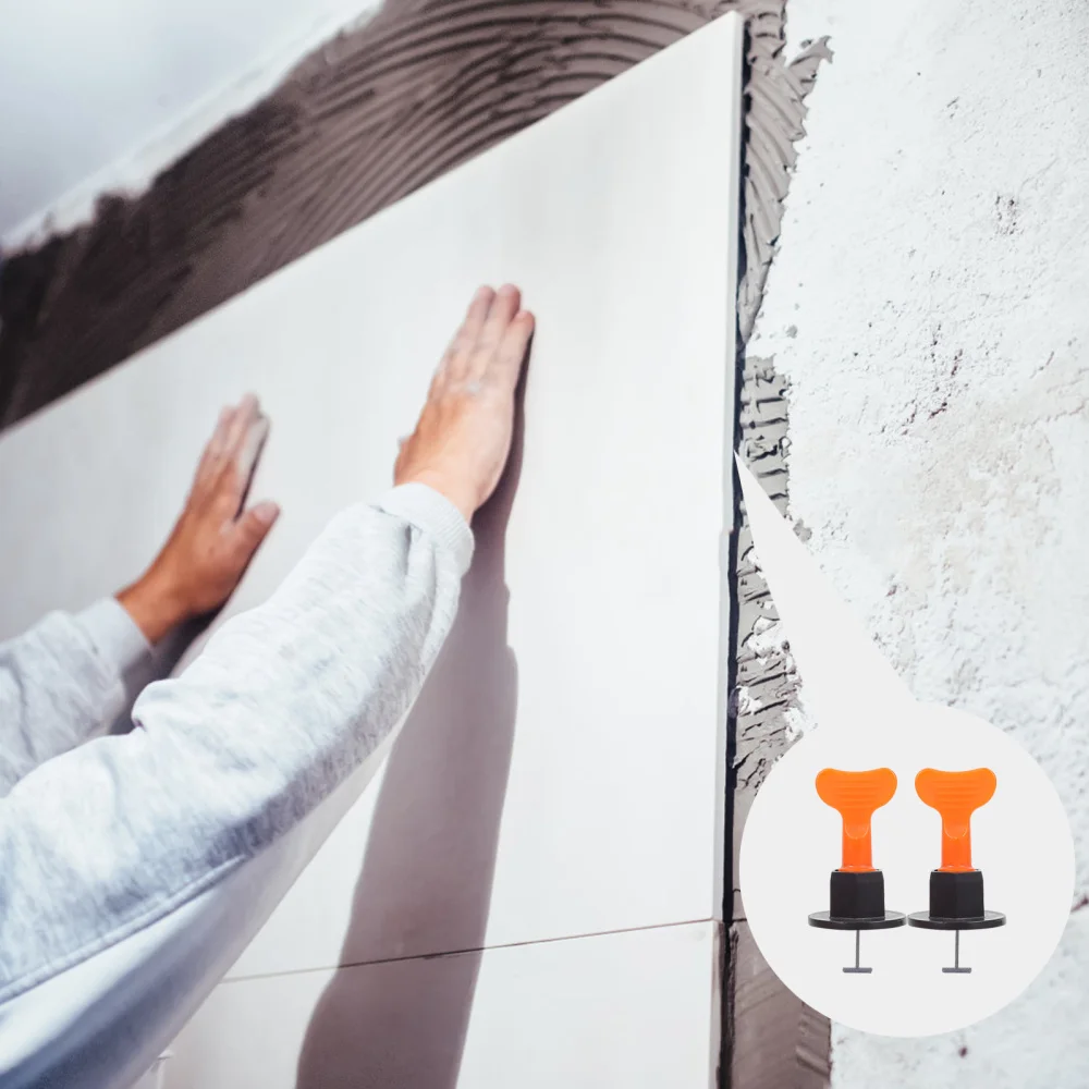 

1 Pack/50 Sets Rotating Floor Tile Leveling Tool Changing Steel Needle Leveler