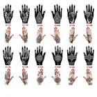 17 видов стилей профессиональный телефон, временная татуировка, боди-арт, наклейка, шаблон, индийский цветок, трафарет для татуировки