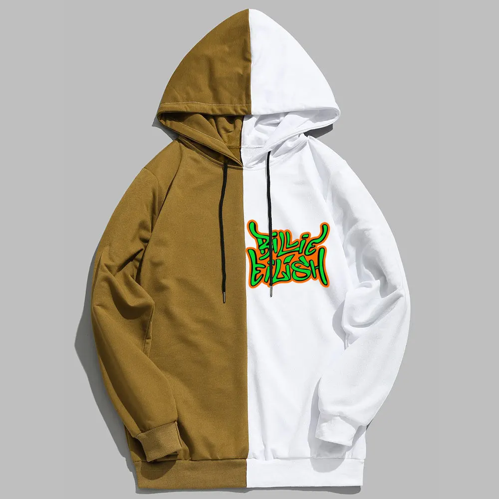 Рэп хип хоп певица Билли эйлиш толстовка мужская и женская уличная Осенняя