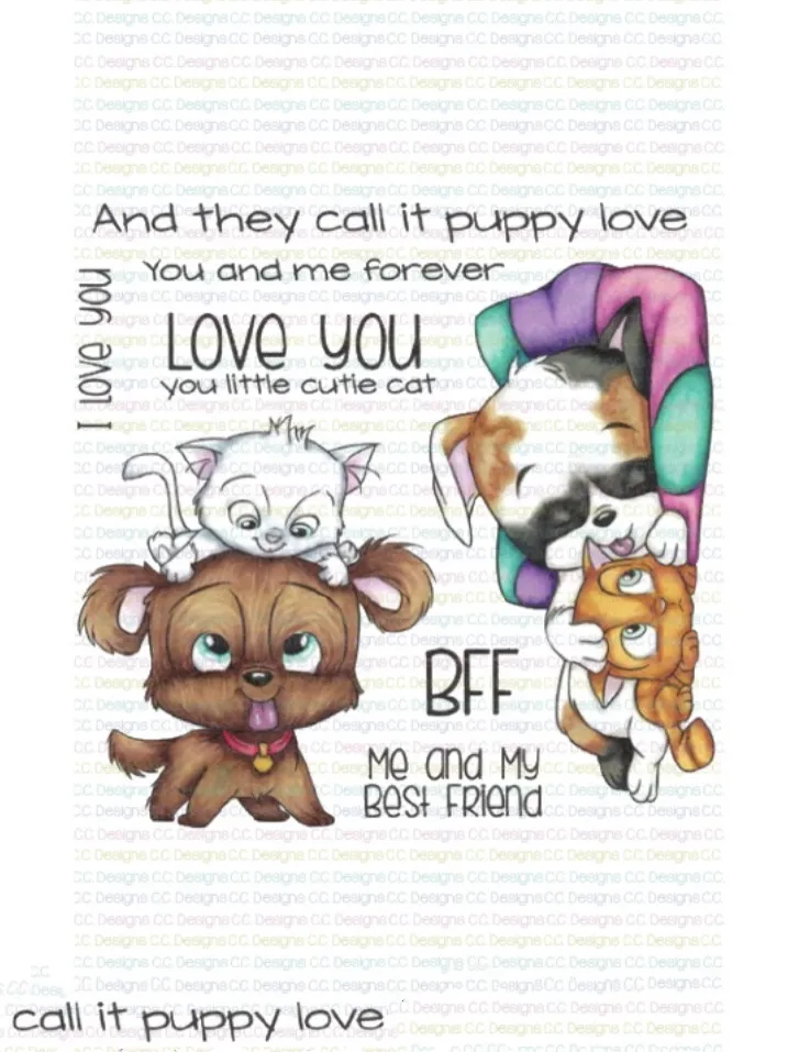 Прозрачные силиконовые штампы для скрапбукинга изготовления открыток детей 14 х14