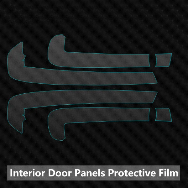 the doors panel Для MINI Countryman F60 Автомобильная консоль управления интерьером панель приборной панели бюстгальтер невидимая защитная пленка протектор Наклейка аксессуары - Название цвета: the doors panel