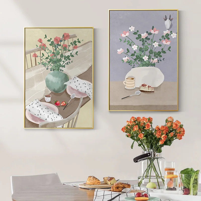 

Europe Modern Flower Living Room Canvas Decorative Painting Poster Picture Album Photo Home Decor Wall Art Decoration Accessory