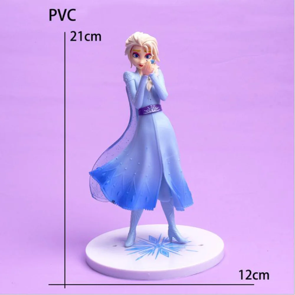 

Disney Frozen Elsa Anna Figure Toy Doll Snow Queen Princess Kids Gift Ornaments