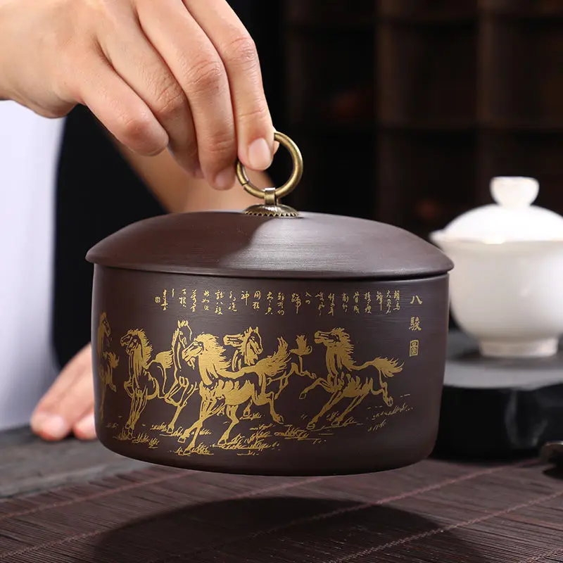 Фиолетовый песок Чай коробка четыре модели Сахар Печенье Коробка сухие фрукты