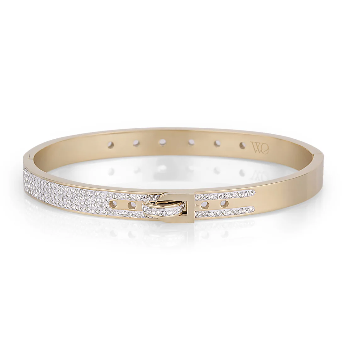 

Wesse JWEL1044 Womens Bracelet Bangles Fashion Jewelry Steel Gold Color Birthday Gift for Womens