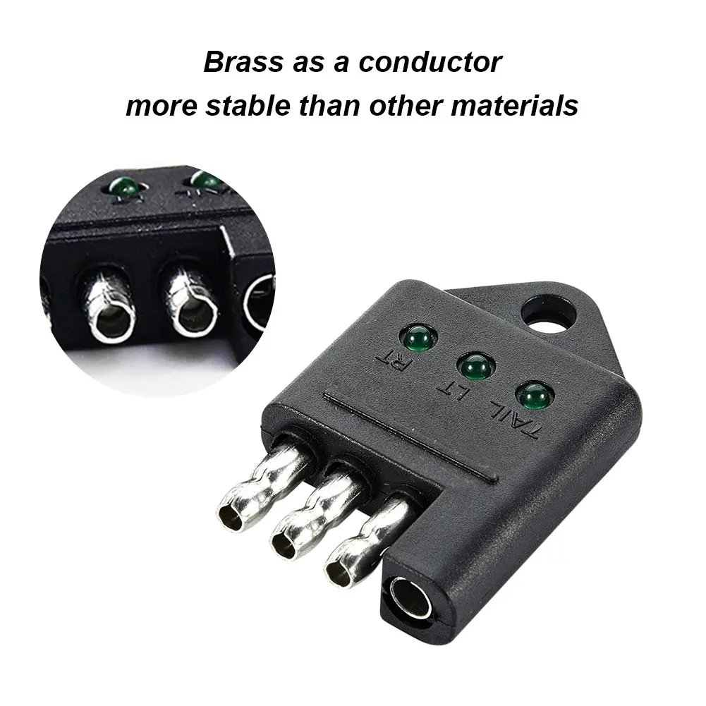 1x Электрический 4 контактный сигнальный тестер для автомобиля на колесах лодка