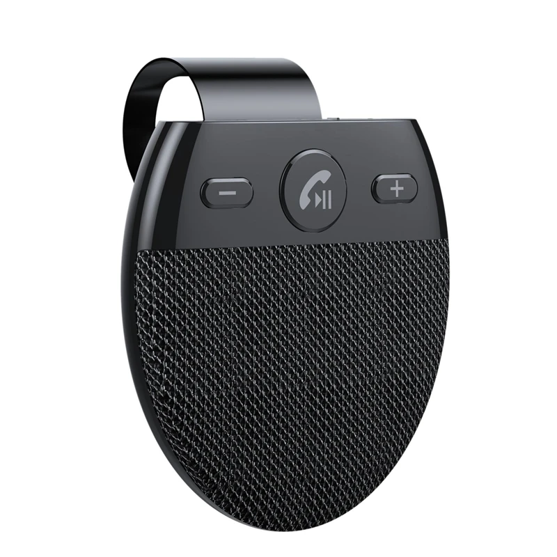 

Беспроводной аудиоприемник Bluetooth 5,0, автомобильный комплект громкой связи, зажим на козырек от солнца, громкоговоритель, стерео звук, MP3-плее...
