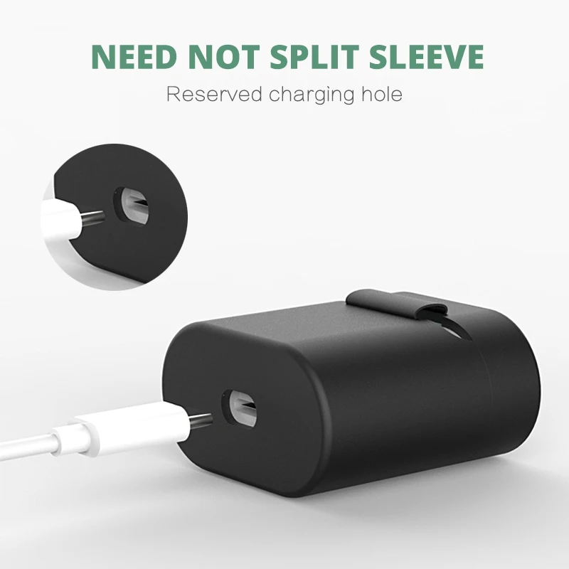 Силиконовый чехол для наушников с карабином новый силиконовый Xiaomi Air Pro bluetooth