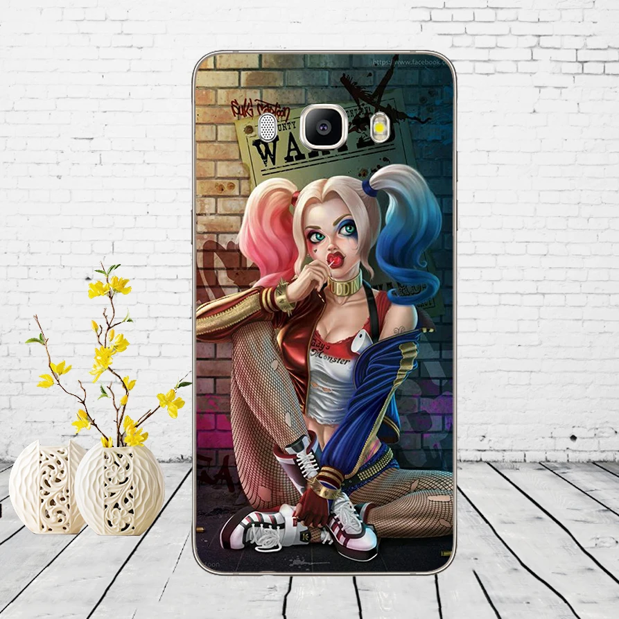 232DD Джокер Отряд Самоубийц "," Харли Квинн Марго чехол для Samsung Galaxy A3 a5 A6 A8 j3 j5 j7 - Цвет: 8