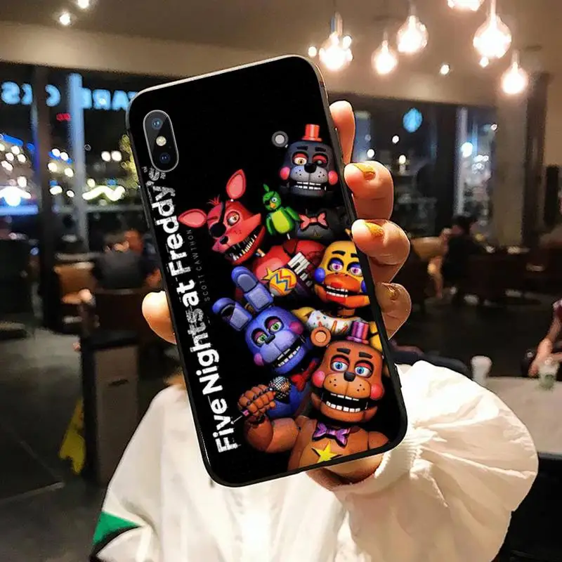 

Game Five Nights at Freddy's Horror Phone Case for iPhone 11 12 pro XS MAX 8 7 6 6S Plus X 5S SE 2020 XR