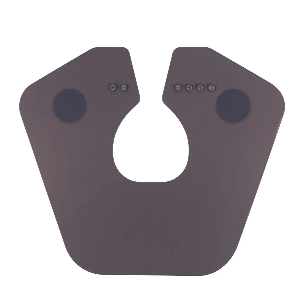 

Hair Shawl Bib Hairdresser Stylist Wrap Hairstyle Salon DIY Hair Styling Tool Silicone Dye Hair Cape with Magnet Clasp