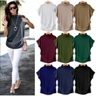 Женские элегантные мягкие рубашки с воротником-стойкой, лето 2021, модные женские стильные свободные блузки, повседневные женские топы для девочек