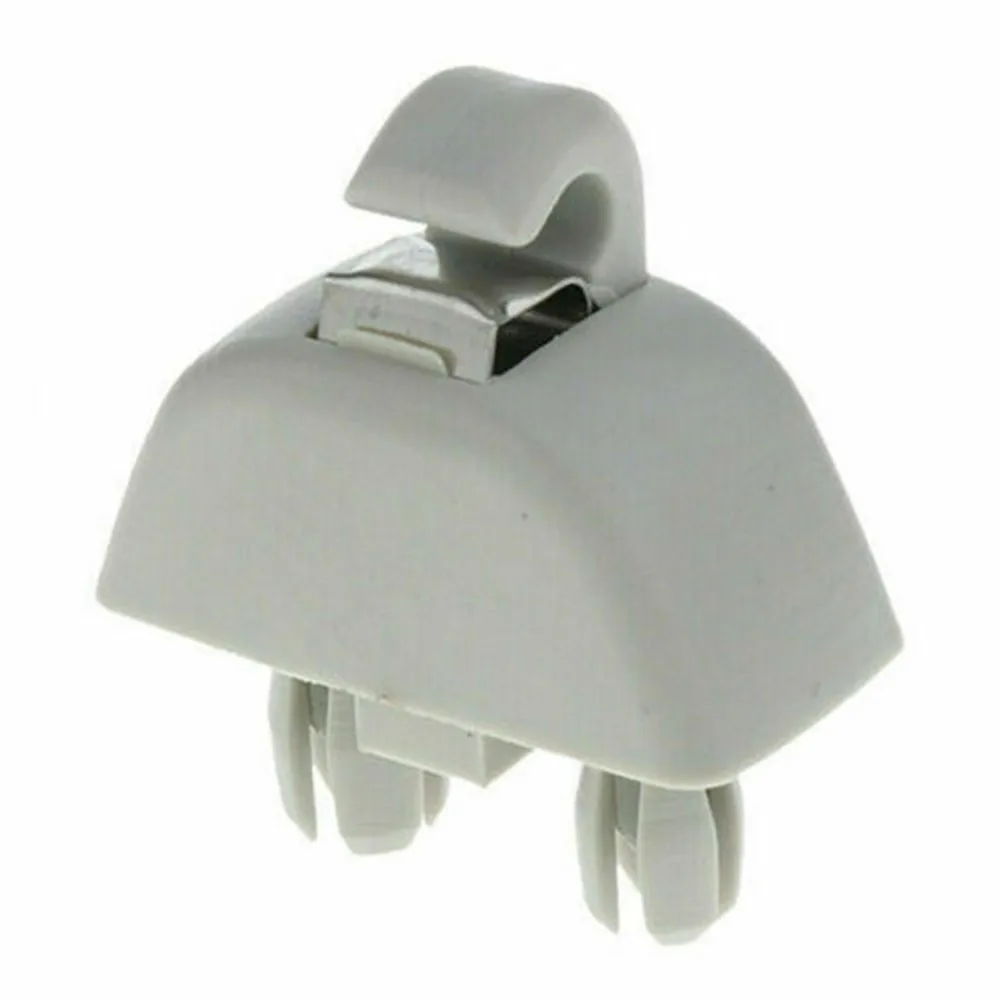 

2Pcs Gray Sun Visor Hook Clip Fit 2012-2015 Bracket Hanger Interior Accessories Auto Fastener FOR Passat 6R0857561Y20