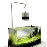universal aluminium alloy aquarium fish tank light hanging stand safely fixture support hanger led lamp holder clip tools