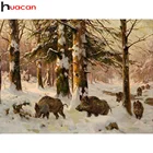 Алмазная живопись Huacan 5d 