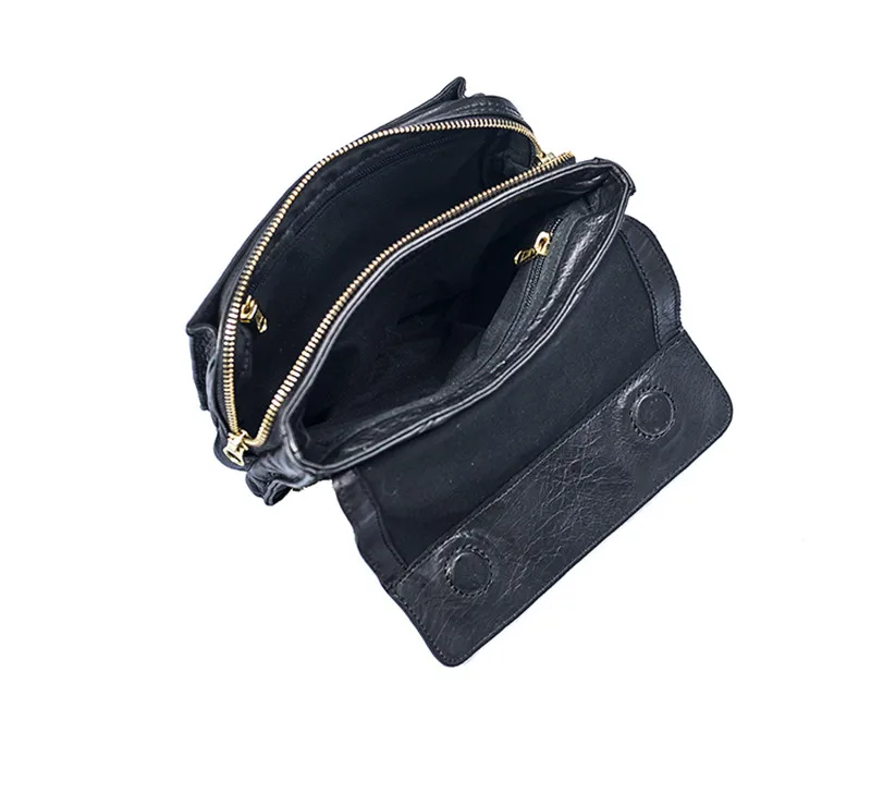 PNDME casual designer natural real leather men multifunctional small chest bag fashion outdoor daily youth sports crossbody bag