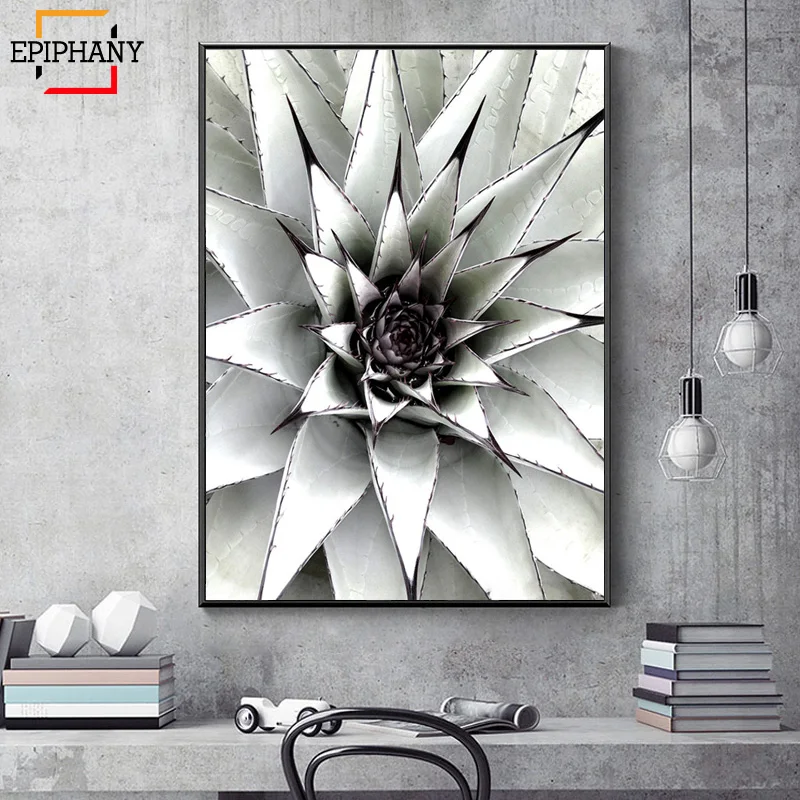 Картина на холсте с изображением дерева шушуа Калифорния пейзаж суккуленты