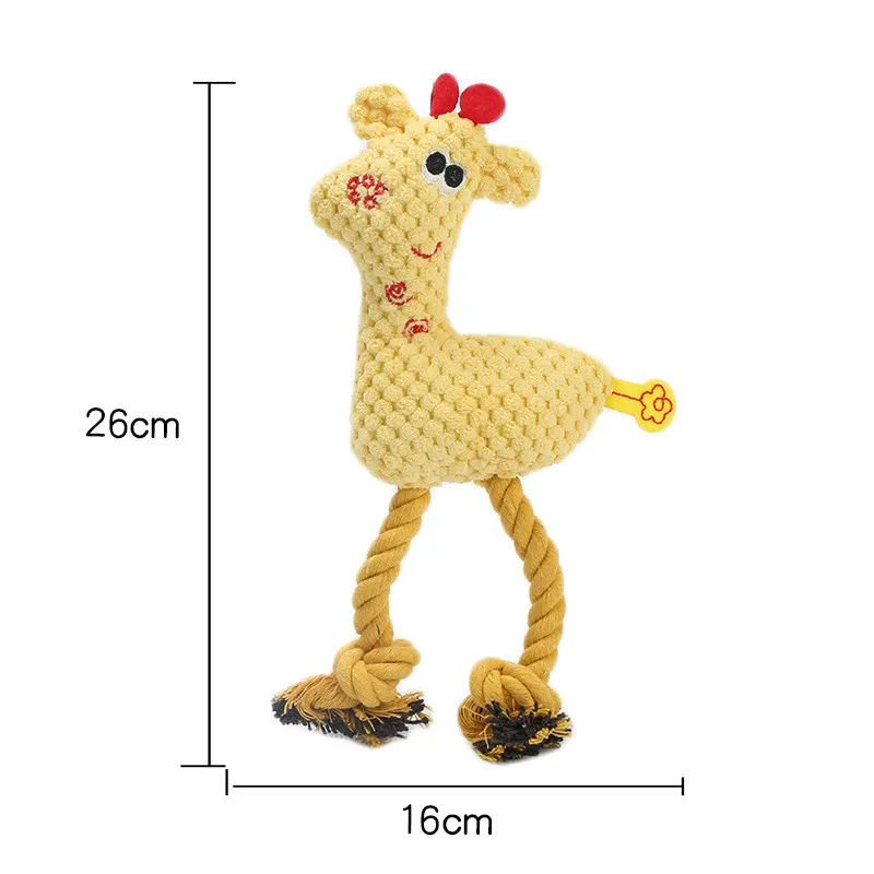 Игрушки для собак маленьких и больших кошки 1 шт. забавные пищащие плюшевые