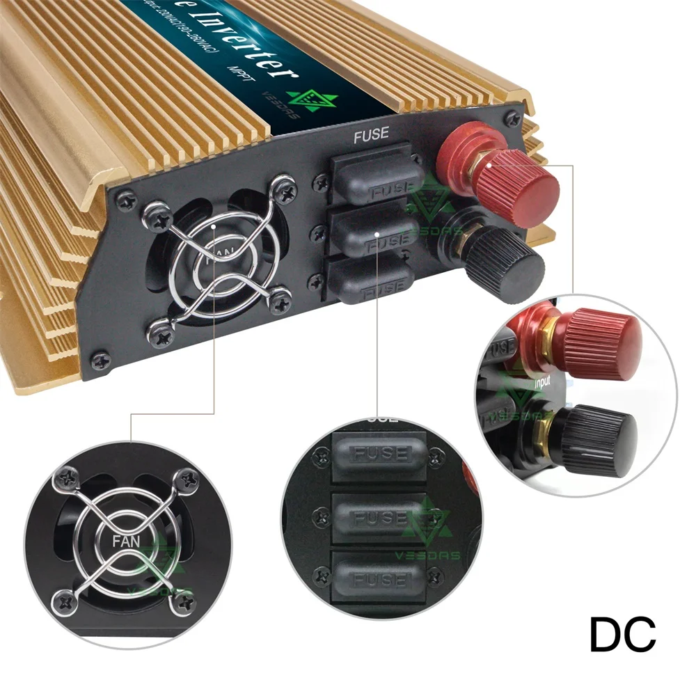 Инвертор Inversor on grid инвертор немодулированного синусоидального сигнала 1000 Вт MPPT 18