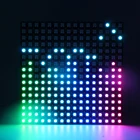WS2812B RGB светодиодный цифровой гибкий индивидуально адресуемый светильник * 8 8*3216*16, матричный экран WS2812B модуль DC5V