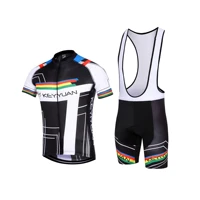 keyiyuan new team men summer cycling jersey set bike short sleeve cycle clothing suit conjunto ciclismo hombre maillot cyclisme