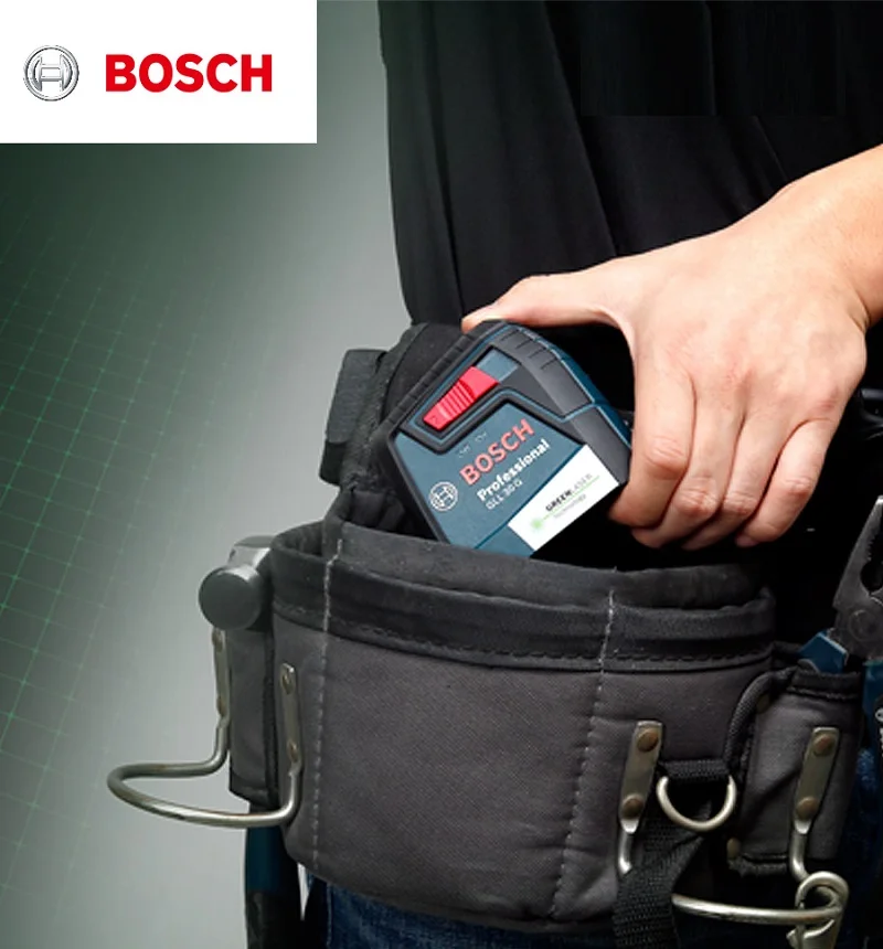 Original Bosch GLL30G Laser Level High Precision Green Light Two-Line Horizontal And Vertical Tool | Инструменты
