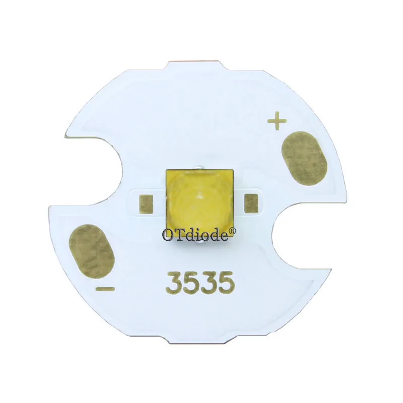 Cree XPL2 10 Вт Мощный светодиодный излучатель холодный белый диод 16/20 мм PCB + 17 мм/22 DC3.6V