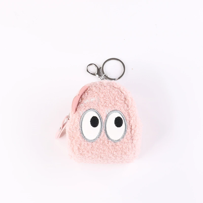 Креативный мультяшный плюшевый Кошелек для монет маленькой девочки милый