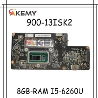 akemy nm a921 laptop motherboard for lenovo yoga 900 13isk2 original mainboard 8gb ram i5 6260u