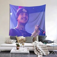 lils peeps 31 tapestry hip hop singer tapestry wall bedspread kawaii hanging blankets for bedroom dorm