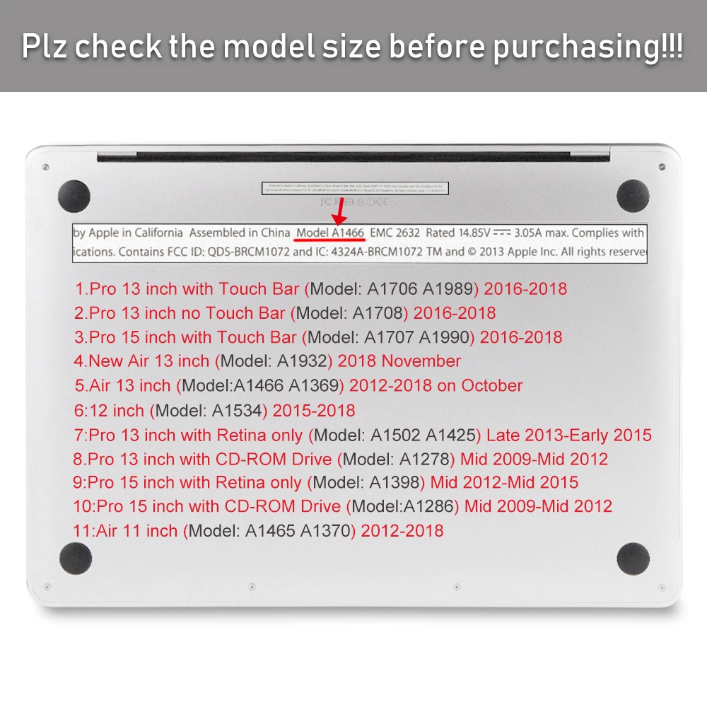 Чехол для MacBook Air 13 дюймов 2020 A2179 A1932 A2337 матовый пластиковый жесткий чехол Pro 16 Touch ID