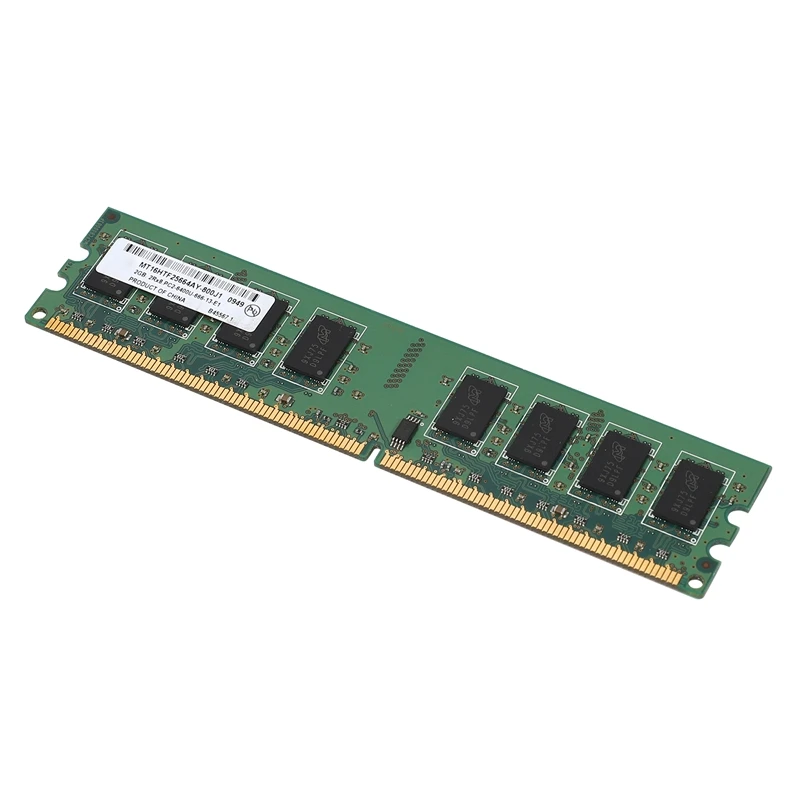 

2GB Desktop DDR2 RAM Memory 800MHz 2RX8 DIMM PC2-6400U High Performance for AMD Motherboard