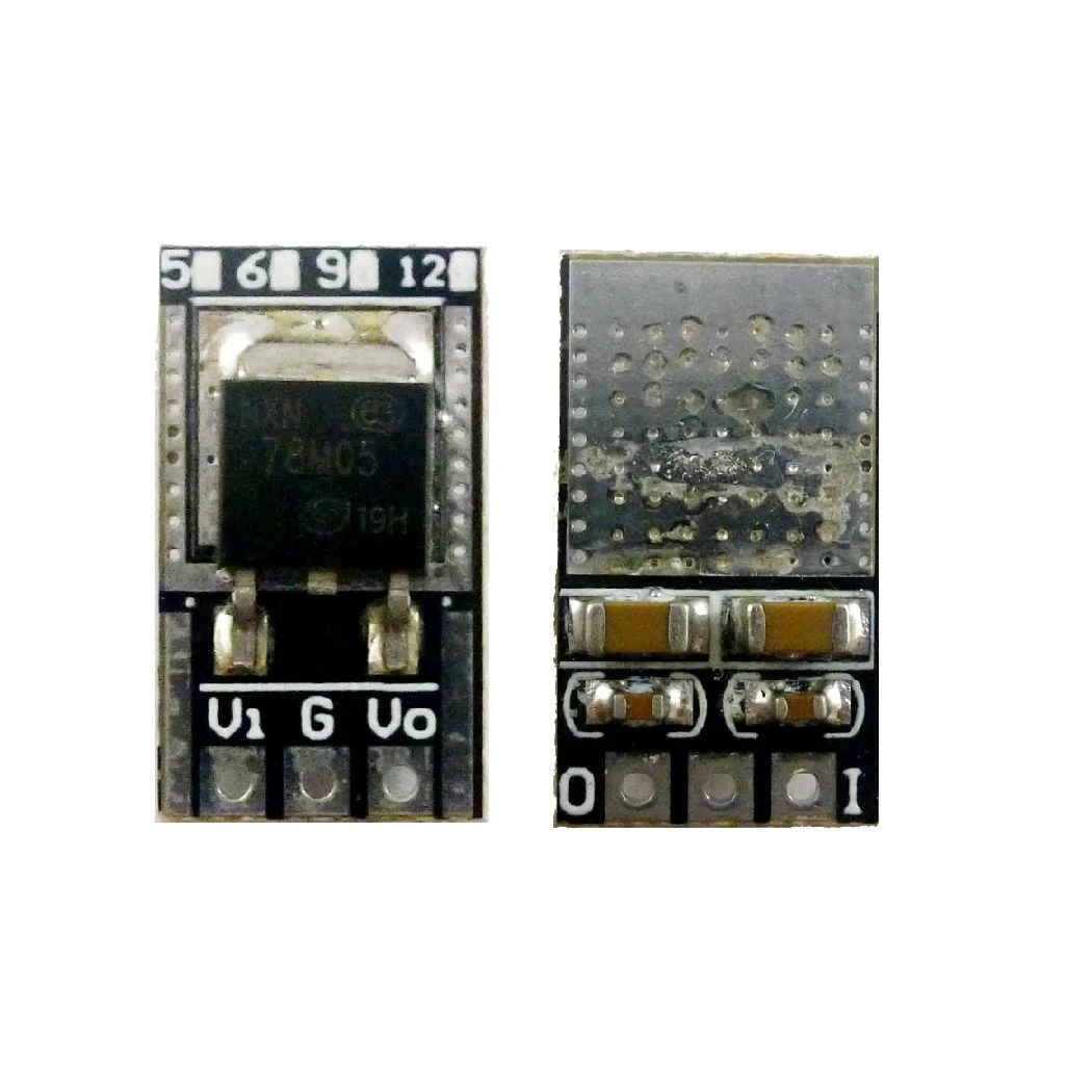 2x 78M05 7806 L7809 LM7812 Трехконтактный модуль положительных регуляторов LDO плата 7 30 в до 5