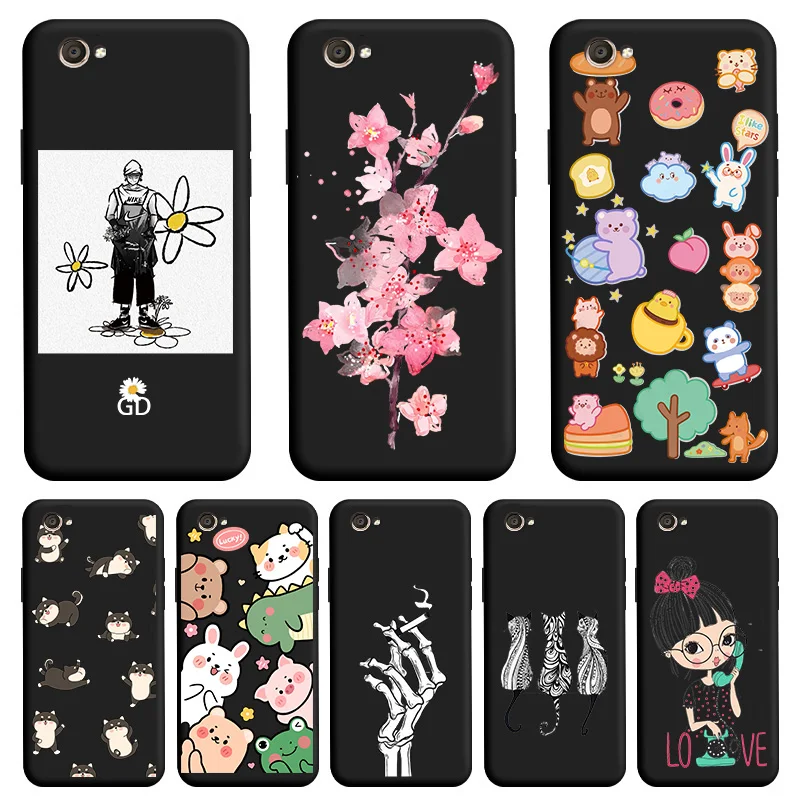 

Black Soft TPU Shell For VIVO X9 X9S X9Plus X9SPlus Case Matte Silicone Personality Trend Fundas For VIVO X9 S Phone Case Cover