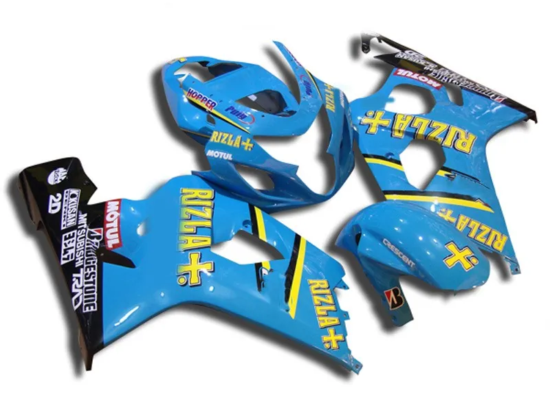 Комплект обтекателей для мотоцикла SUZUKI GSXR600 750 K4 04 05 GSXR 600 GSXR750 2004 2005 ABS синие