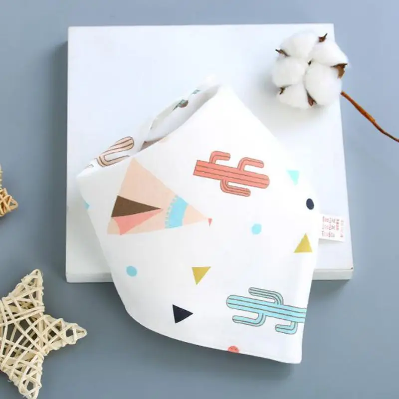 Бандана для собак шарф бабочка в полоску с изображением кактуса слона фламинго