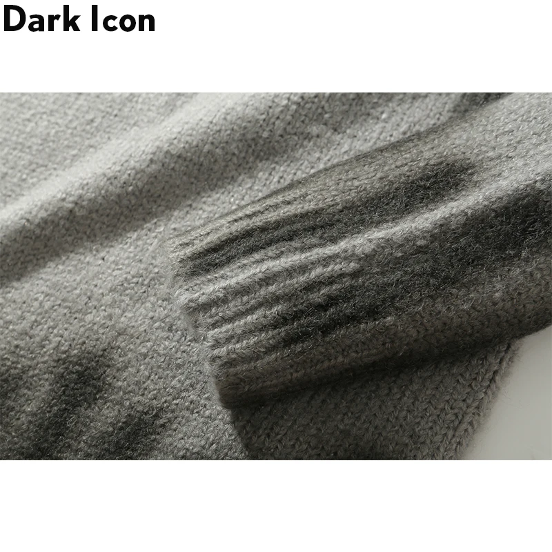 Свитер с граффити Dark Icon большими волнами в стиле хип-хоп мужские и женские