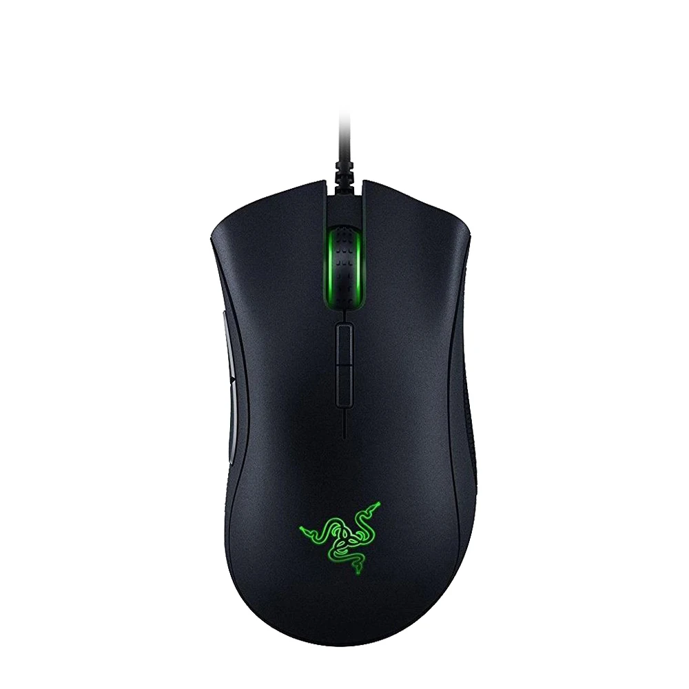Проводная игровая мышь razer DeathAdder Elite 16000 dpi CHS упаковка эргономичная Chroma подсветка оптимизированная 450 ips eSports мышь