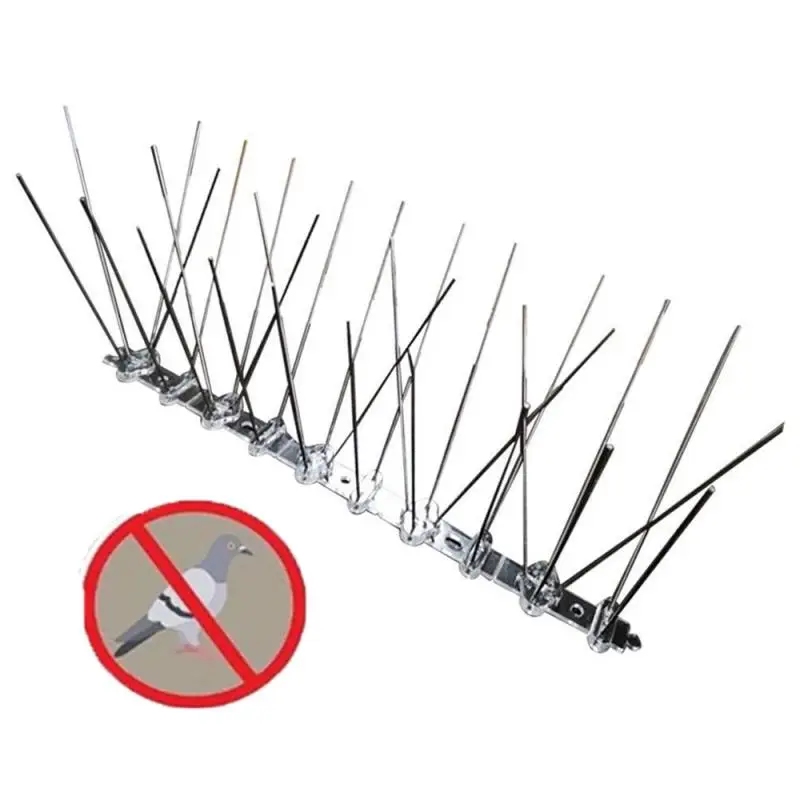 Нержавеющая сталь анти шип для отпугивания птиц полосы отпугиватель и шипы