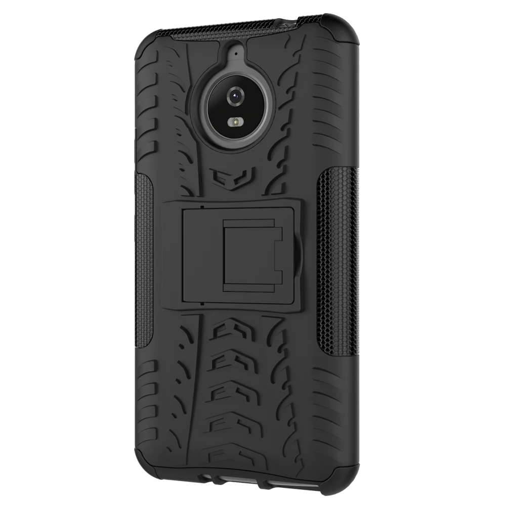 Чехол для Motorola MOTO E4 E5 Plus Play X4 PC + Силиконовый противоударный прочный армированный